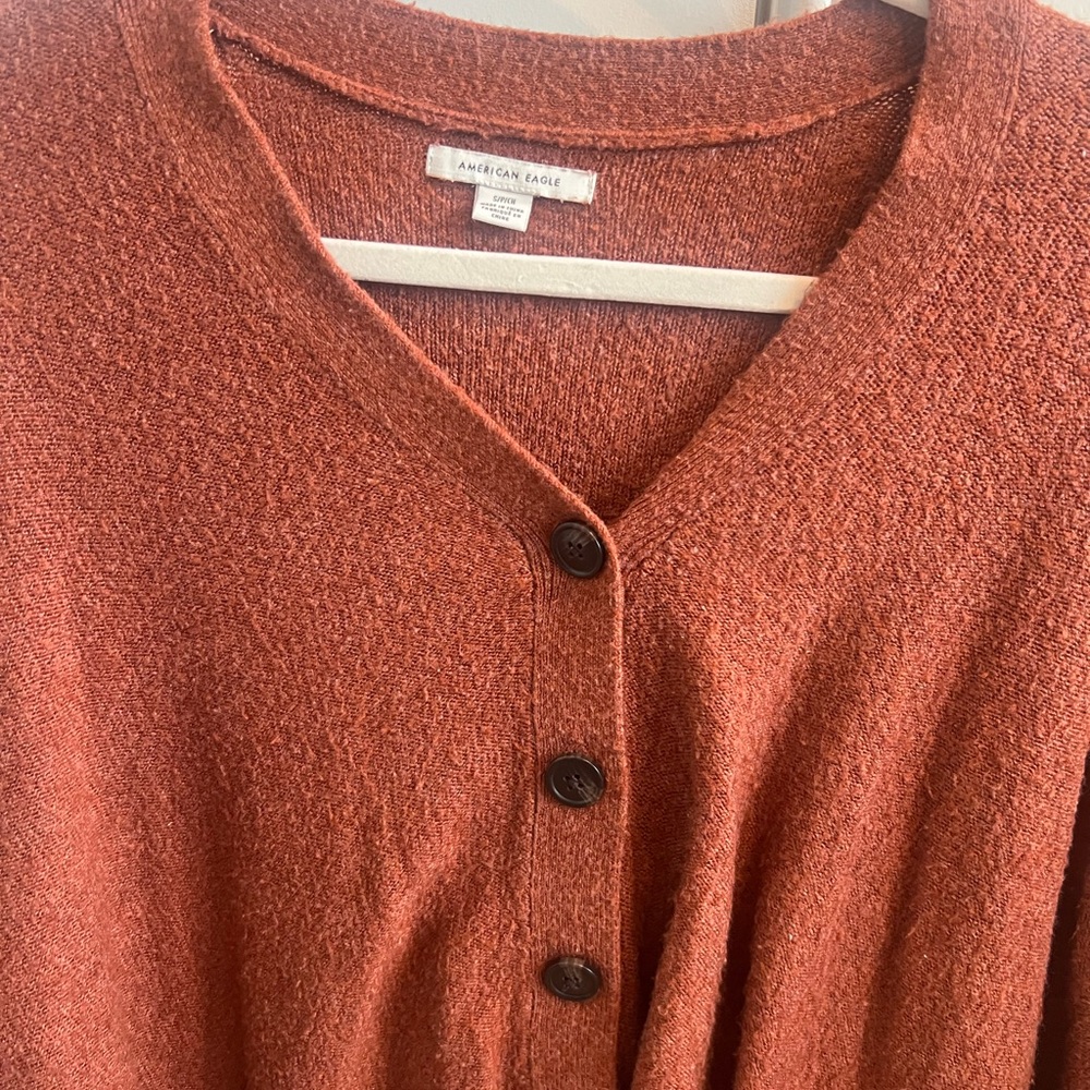 Women's Rust Sweater - Picture 2 of 4